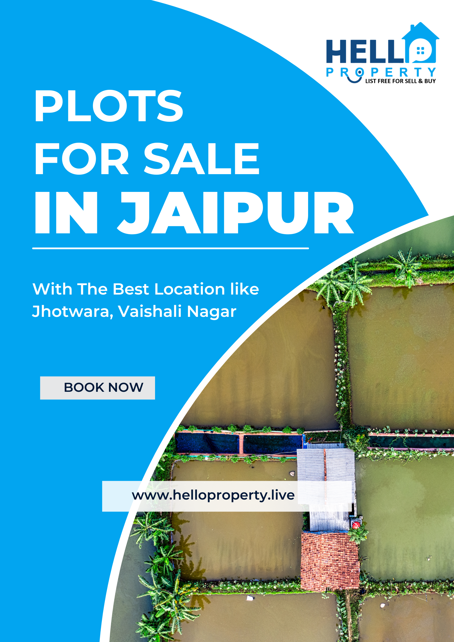 Plots for Sale in Jhotwara and Vaishali Nagar – Best Investment Opportunities with Hello Property