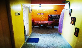 Very airy and natural lightful flat in a peaceful locality on the auto route 